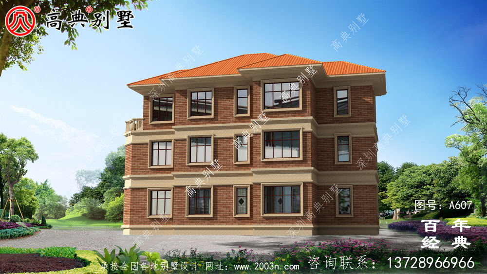 農村三層小別墅_別墅設計圖紙,新農村別墅,農村房屋設計圖