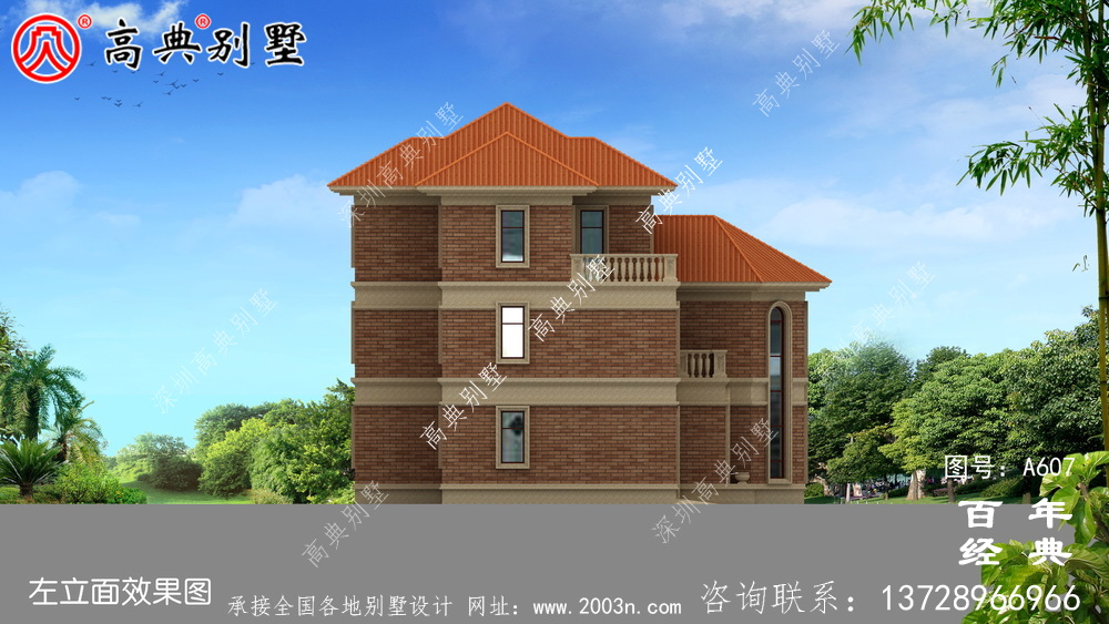 農村三層小別墅_別墅設計圖紙,新農村別墅,農村房屋設計圖