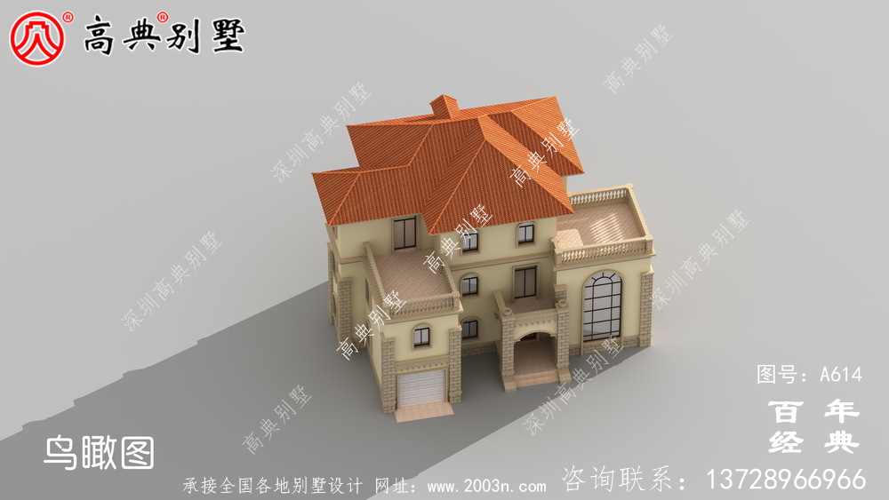 三層鄉村別墅圖紙_別墅設計圖紙,新農村別墅,農村自建房設計