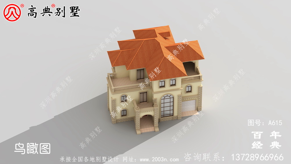農村三層帶車庫別墅全套圖紙_別墅設計圖紙,新農村別墅,農村自建房設計