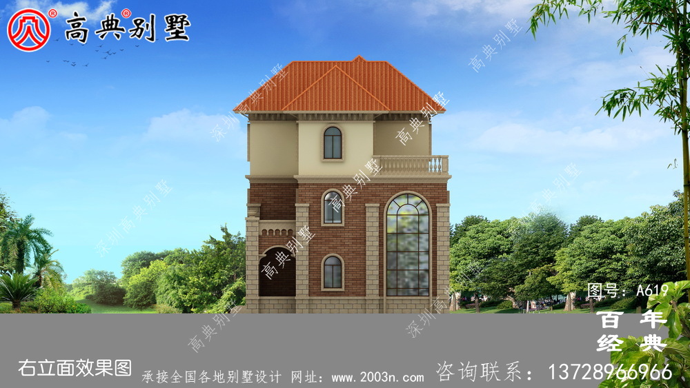 鄉(xiāng)村三層別墅設(shè)計_別墅設(shè)計圖紙,新農(nóng)村別墅,農(nóng)村自建房設(shè)計