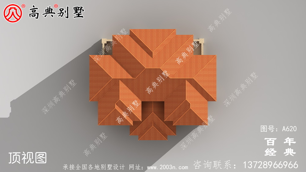 經典三層別墅設計_別墅設計圖紙,新農村別墅,農村自建房設計