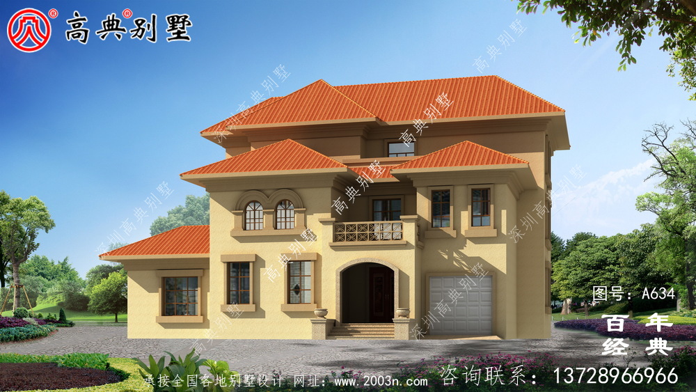 農村三層帶車庫小別墅_別墅設計圖紙,農村房屋設計圖,農村自建房設計 農村三層帶車庫小別墅_別墅設計圖紙,農村房屋設計圖,農村自建房設計