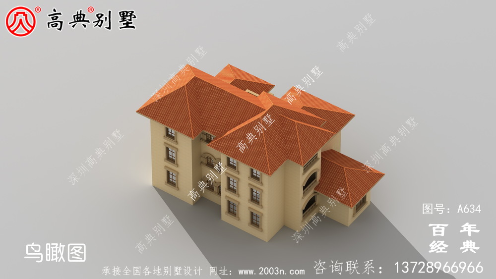 農村三層帶車庫小別墅_別墅設計圖紙,農村房屋設計圖,農村自建房設計