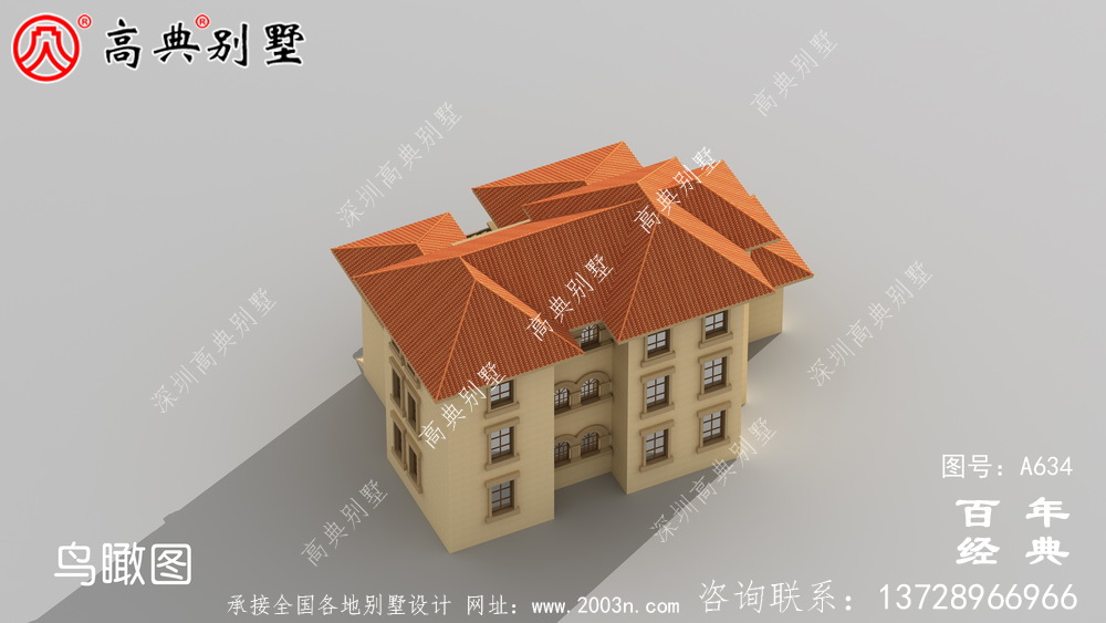 農村三層帶車庫小別墅_別墅設計圖紙,農村房屋設計圖,農村自建房設計