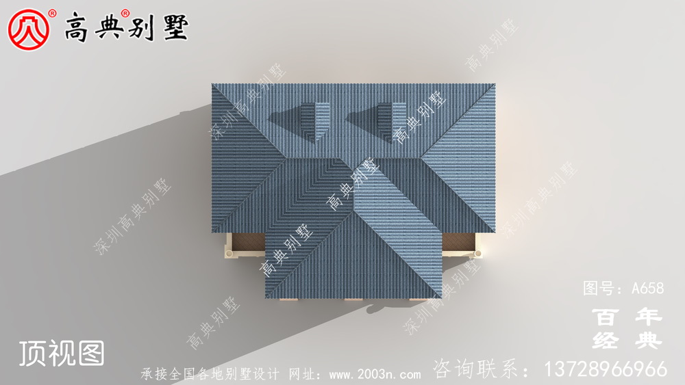 三層歐式雙拼帶露臺鄉村小別墅設計_別墅設計圖紙,新農村別墅,農村自建房設計