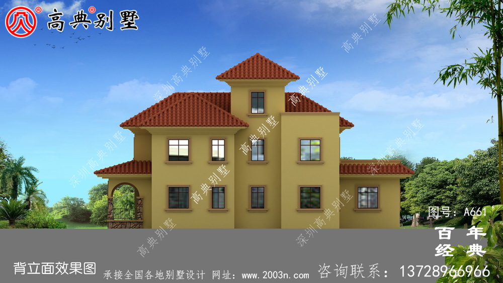 簡易的歐式古典三層帶陽臺小別墅設(shè)計圖紙_新農(nóng)村別墅戶型圖設(shè)計