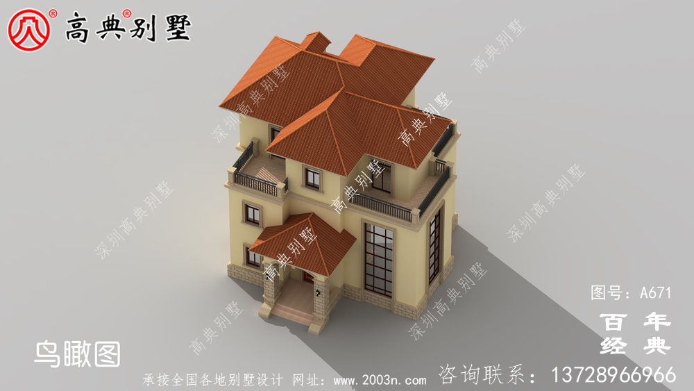 新農(nóng)村建設(shè)三層鄉(xiāng)村別墅設(shè)計(jì)圖紙_農(nóng)村自建小別墅三層外觀圖