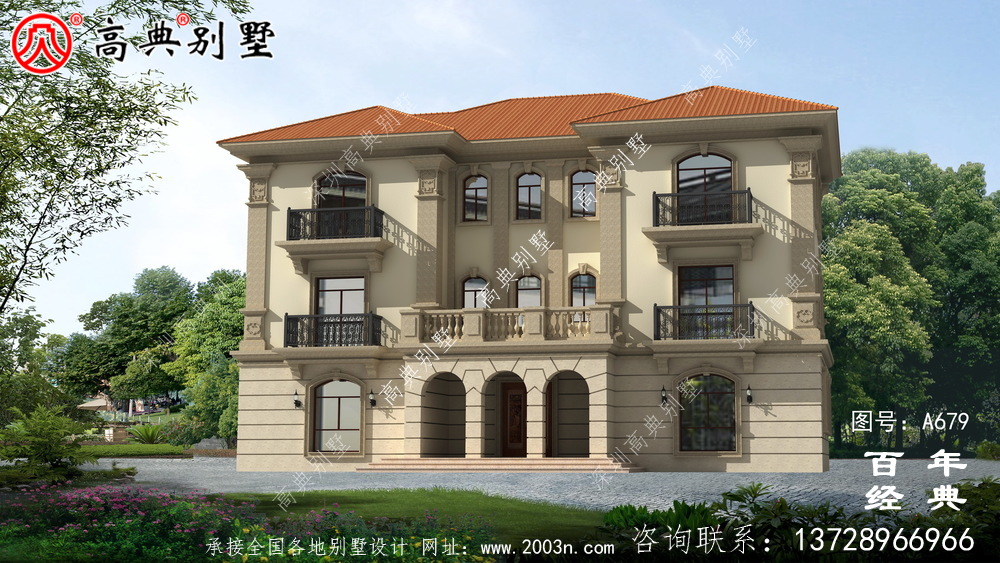 新農(nóng)村三層自建房設(shè)計圖紙帶陽臺_農(nóng)村小別墅外觀效果圖 新農(nóng)村三層自建房設(shè)計圖紙帶陽臺_農(nóng)村小別墅外觀效果圖