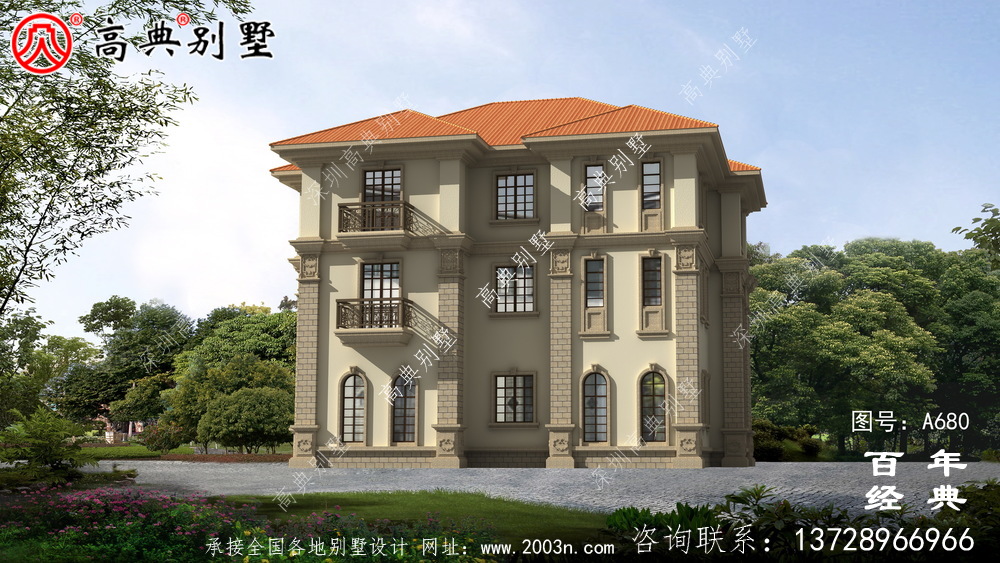 新農(nóng)村建設(shè)三層農(nóng)村自建房小別墅設(shè)計(jì)圖紙_鄉(xiāng)村三層別墅設(shè)計(jì)