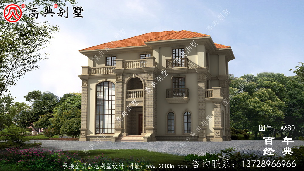 新農(nóng)村建設(shè)三層農(nóng)村自建房小別墅設(shè)計(jì)圖紙_鄉(xiāng)村三層別墅設(shè)計(jì)