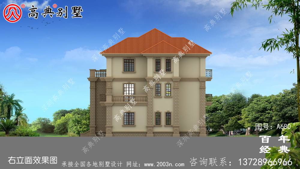 新農(nóng)村建設(shè)三層農(nóng)村自建房小別墅設(shè)計(jì)圖紙_鄉(xiāng)村三層別墅設(shè)計(jì)