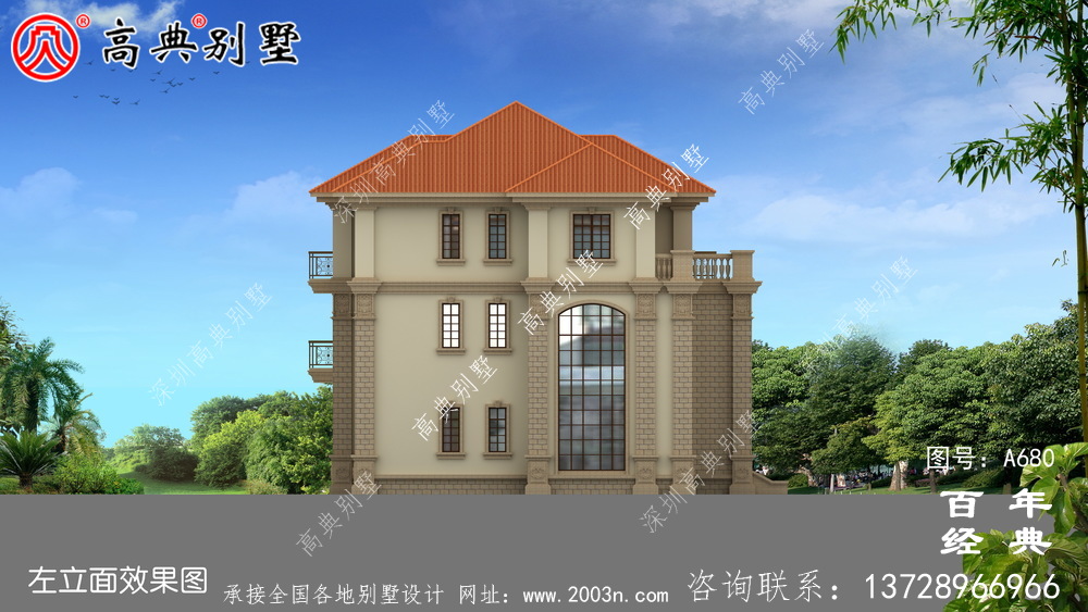 新農(nóng)村建設(shè)三層農(nóng)村自建房小別墅設(shè)計(jì)圖紙_鄉(xiāng)村三層別墅設(shè)計(jì)