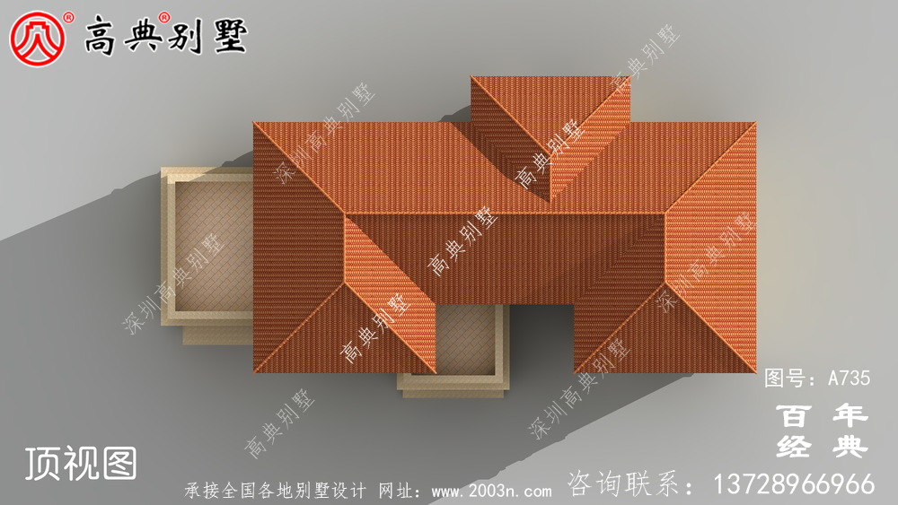 歐式二層帶陽臺車庫別墅設計效果圖_歐式二層別墅設計圖