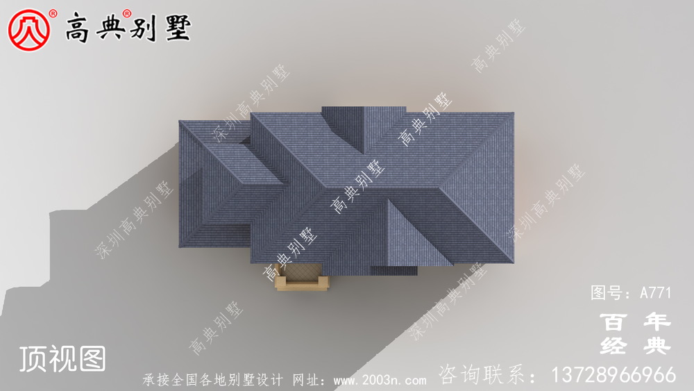 歐式二層車庫別墅設(shè)計(jì)圖與效果圖_ 二層別墅外觀效果圖