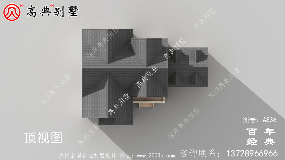 歐式自建二層簡易實用設(shè)計外觀圖_別墅設(shè)計圖