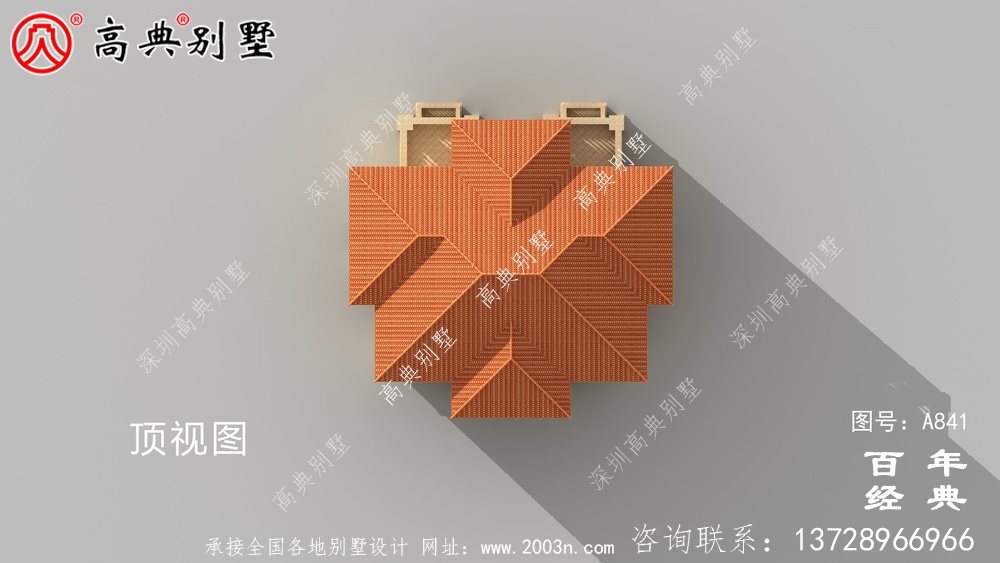 歐式二層別墅的高檔設(shè)計(jì)施工圖紙及效果圖_農(nóng)村二層別墅圖紙