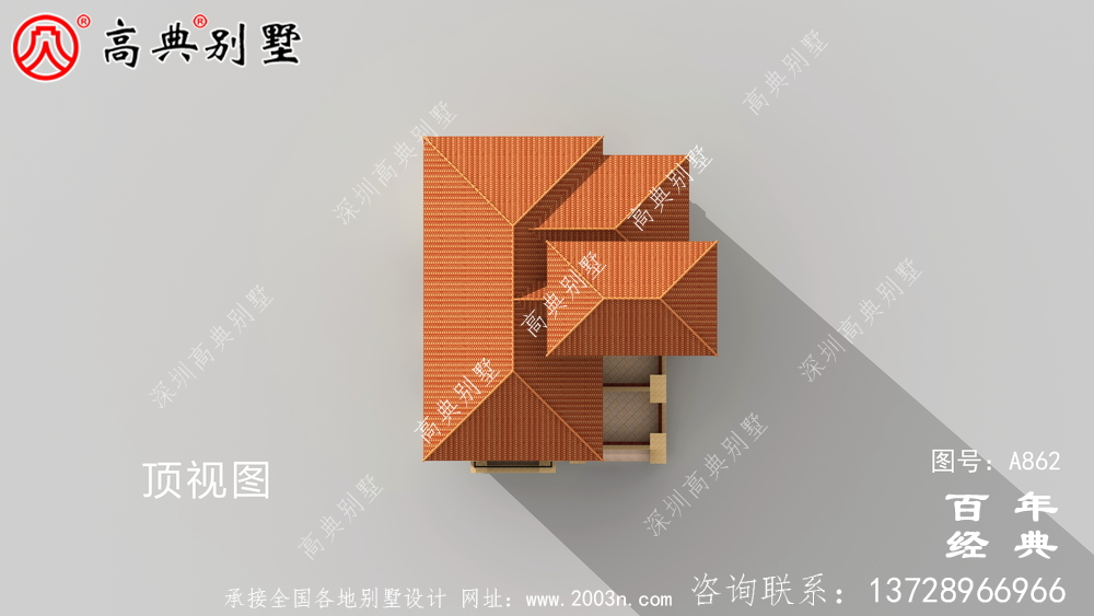歐式自建四層別墅設計圖紙及效果圖_農村四層別墅設計