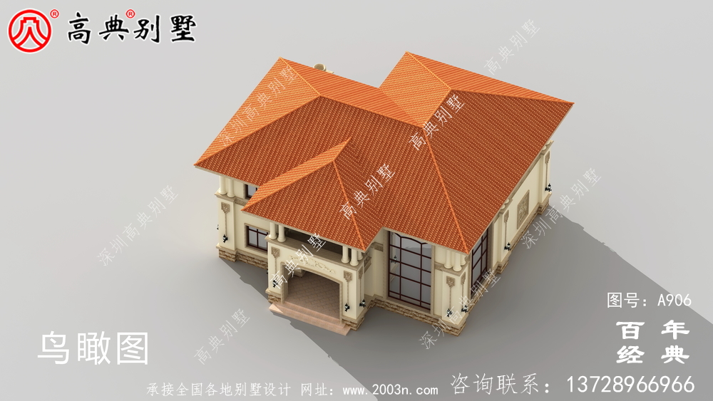 經(jīng)典復(fù)式兩層歐式別墅設(shè)計(jì)圖紙及效果圖_鄉(xiāng)村房屋設(shè)計(jì)圖紙