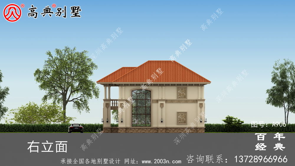 經(jīng)典復(fù)式兩層歐式別墅設(shè)計(jì)圖紙及效果圖_鄉(xiāng)村房屋設(shè)計(jì)圖紙