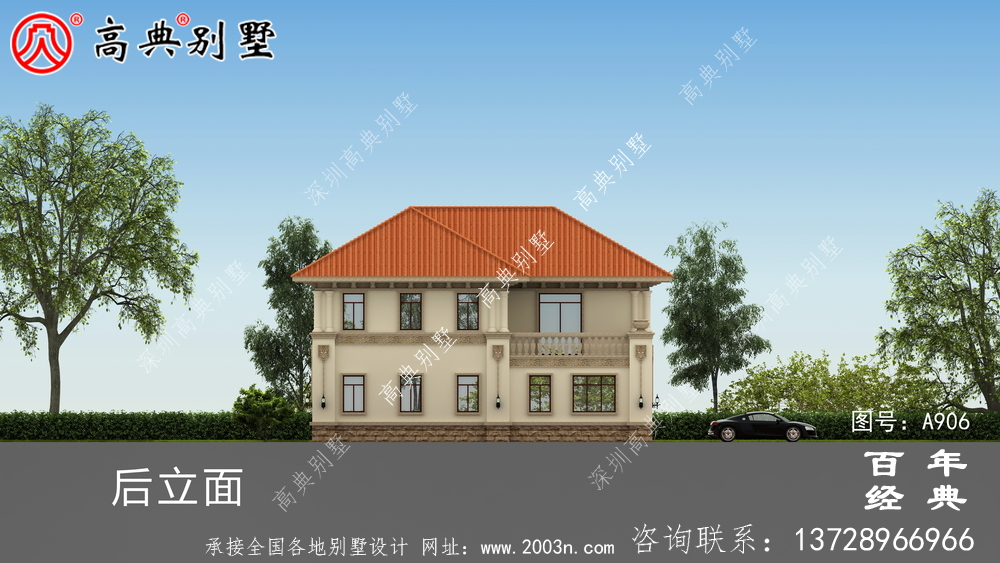 經(jīng)典復(fù)式兩層歐式別墅設(shè)計(jì)圖紙及效果圖_鄉(xiāng)村房屋設(shè)計(jì)圖紙