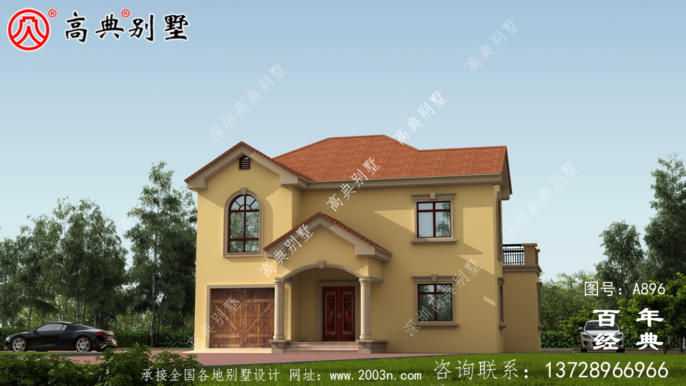 新農(nóng)村二層別墅施工圖及效果圖_農(nóng)村二層別墅設(shè)計(jì)圖 新農(nóng)村二層別墅施工圖及效果圖_農(nóng)村二層別墅設(shè)計(jì)圖
