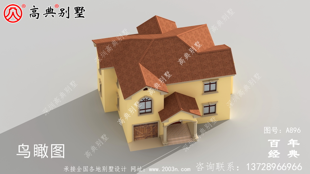 新農(nóng)村二層別墅施工圖及效果圖_農(nóng)村二層別墅設(shè)計(jì)圖