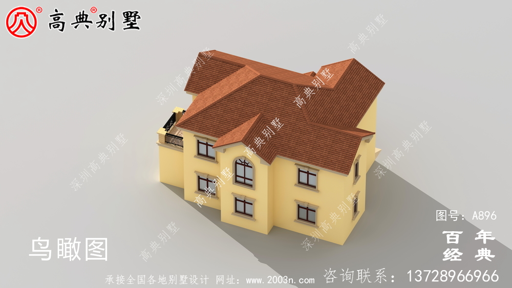 新農(nóng)村二層別墅施工圖及效果圖_農(nóng)村二層別墅設(shè)計(jì)圖