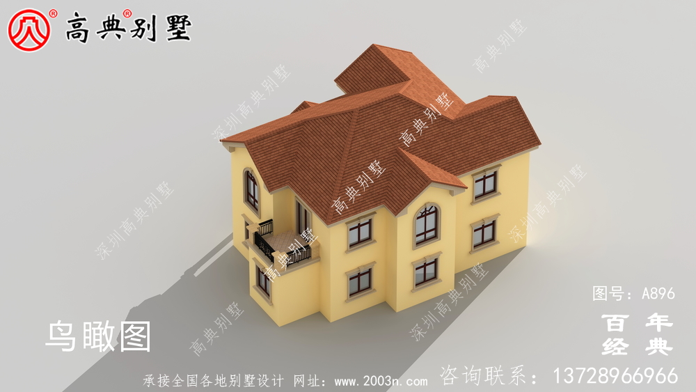 新農(nóng)村二層別墅施工圖及效果圖_農(nóng)村二層別墅設(shè)計(jì)圖