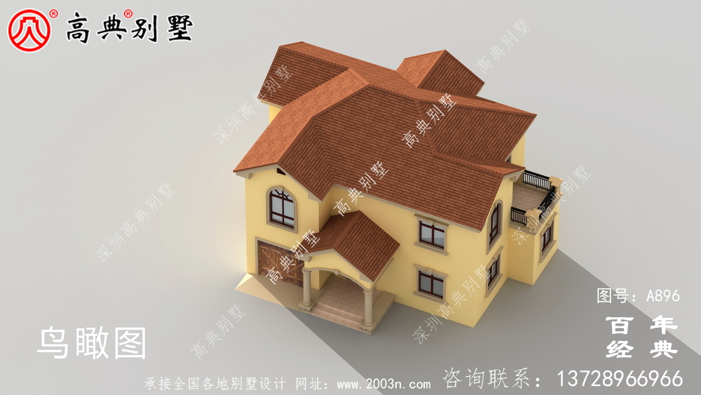 新農(nóng)村二層別墅施工圖及效果圖_農(nóng)村二層別墅設(shè)計(jì)圖