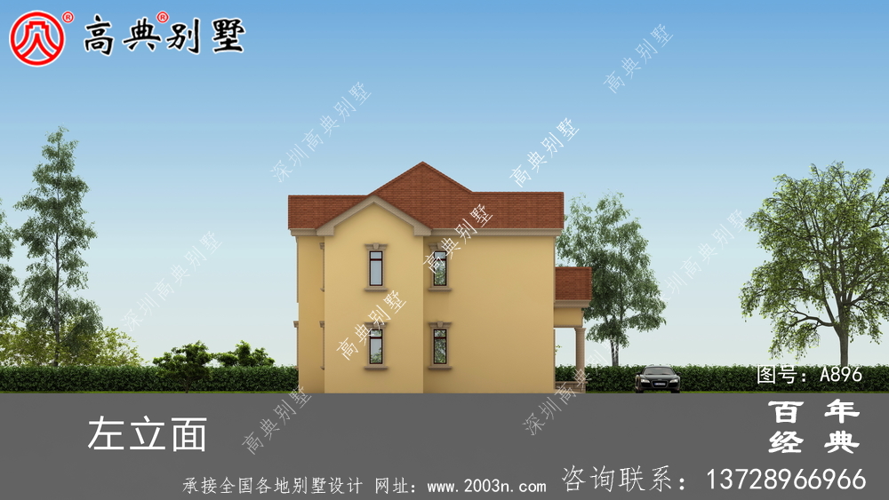 新農(nóng)村二層別墅施工圖及效果圖_農(nóng)村二層別墅設(shè)計(jì)圖