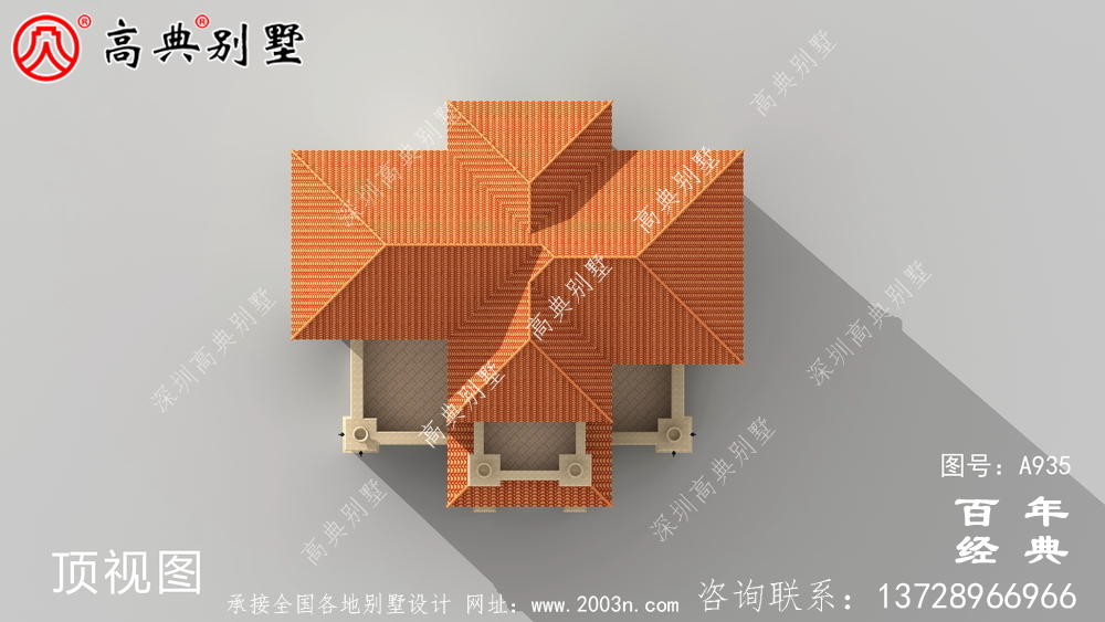 高檔復式四層歐式豪宅別墅設計圖紙及效果圖_歐式豪華四層別墅四件套