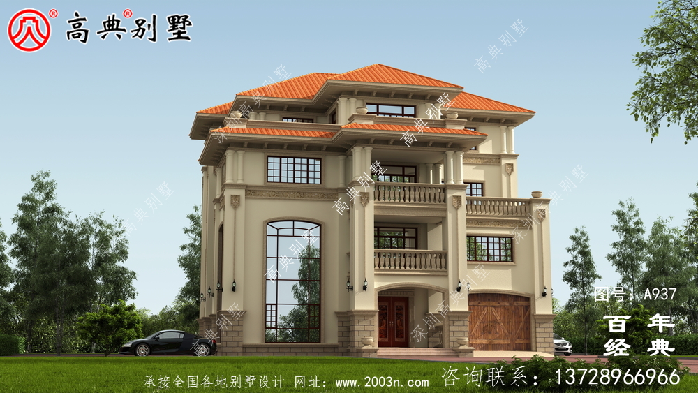 歐式獨棟四層別墅設計圖紙及效果圖_四層別墅裝修效果圖 歐式獨棟四層別墅設計圖紙及效果圖_四層別墅裝修效果圖