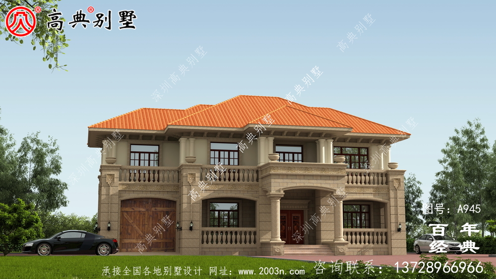 新農村簡易兩層別墅設計圖紙及效果圖_農村兩層自建住宅設計圖紙 新農村簡易兩層別墅設計圖紙及效果圖_農村兩層自建住宅設計圖紙