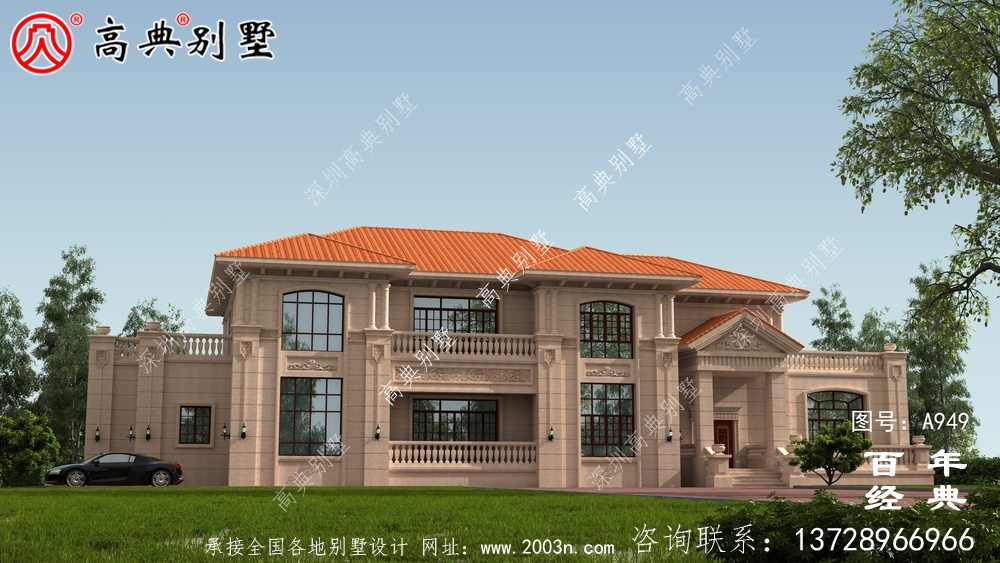 二層帶陽臺農(nóng)村別墅設計圖紙及設計效果圖_鄉(xiāng)村兩層別墅設計 二層帶陽臺農(nóng)村別墅設計圖紙及設計效果圖_鄉(xiāng)村兩層別墅設計