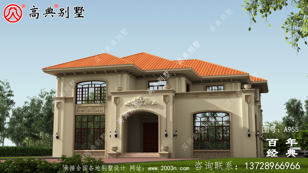 新農(nóng)村復(fù)式二層別墅設(shè)計(jì)圖紙及效果圖_鄉(xiāng)村雙層建造房屋設(shè)計(jì)圖 新農(nóng)村復(fù)式二層別墅設(shè)計(jì)圖紙及效果圖_鄉(xiāng)村雙層建造房屋設(shè)計(jì)圖