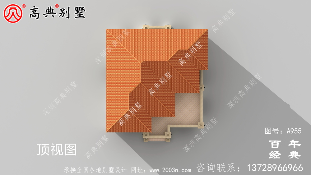 新農(nóng)村復(fù)式二層別墅設(shè)計(jì)圖紙及效果圖_鄉(xiāng)村雙層建造房屋設(shè)計(jì)圖