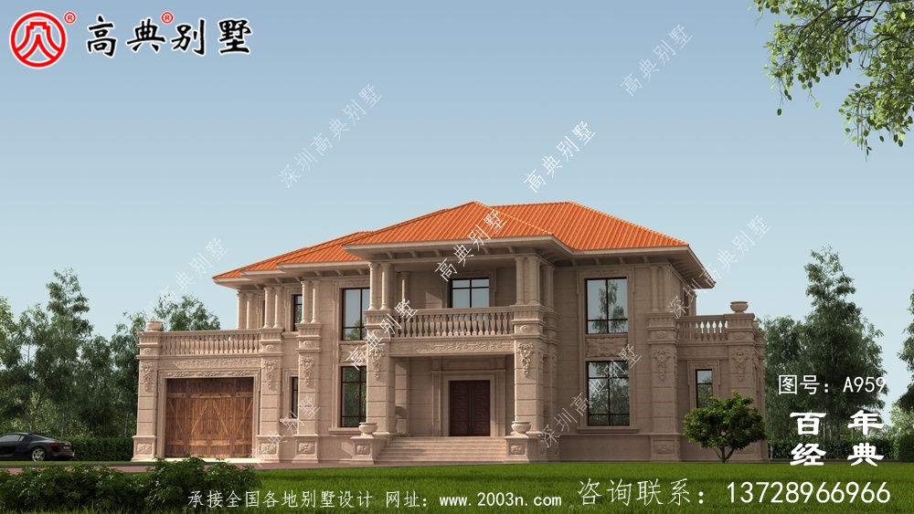 歐式二層復式別墅設計圖紙及設計效果圖_鄉村雙層歐式別墅設計 歐式二層復式別墅設計圖紙及設計效果圖_鄉村雙層歐式別墅設計