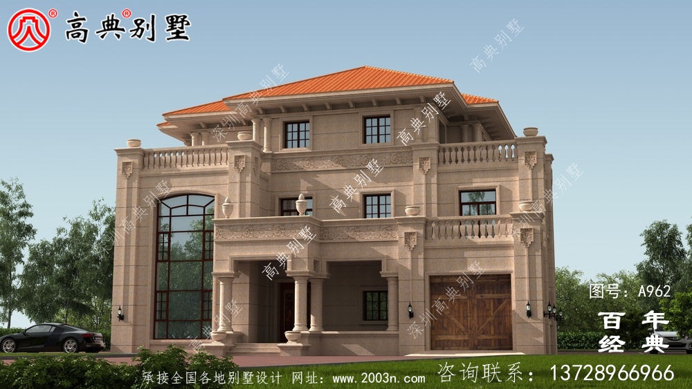 歐式大氣復(fù)式三層別墅設(shè)計(jì)施工圖及效果圖_三層別墅圖紙 歐式大氣復(fù)式三層別墅設(shè)計(jì)施工圖及效果圖_三層別墅圖紙