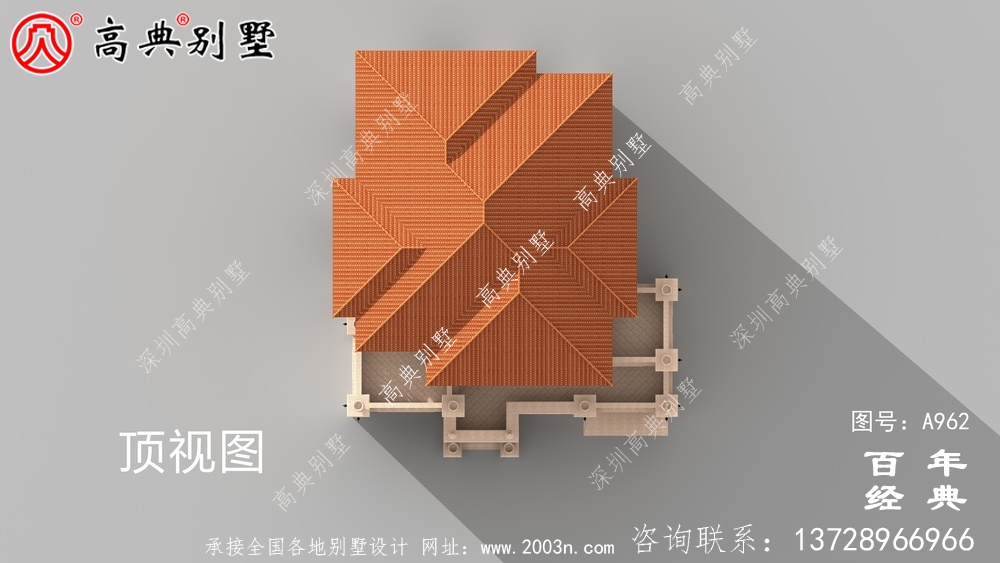 歐式大氣復(fù)式三層別墅設(shè)計(jì)施工圖及效果圖_三層別墅圖紙
