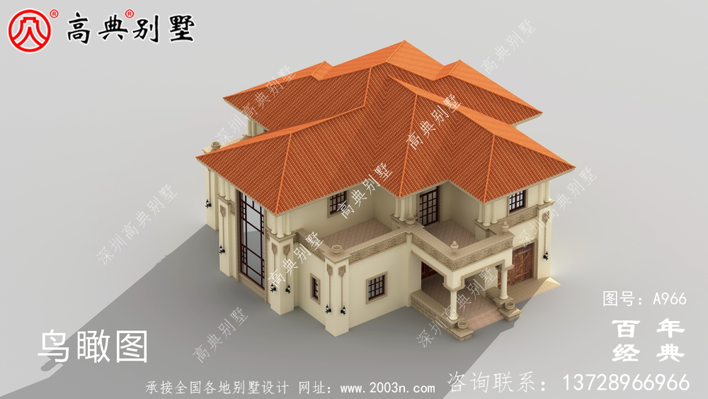 新農(nóng)村建設(shè)二層帶車庫鄉(xiāng)村小別墅設(shè)計圖紙_農(nóng)村雙層自建房別墅圖紙