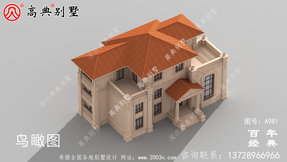 歐式三層復(fù)式別墅帶露臺(tái)設(shè)計(jì)圖紙及效果圖_鄉(xiāng)村三層別墅設(shè)計(jì)圖