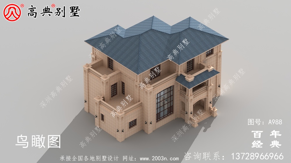 三層復(fù)式歐式別墅設(shè)計圖紙及效果圖_農(nóng)村三層房屋設(shè)計圖