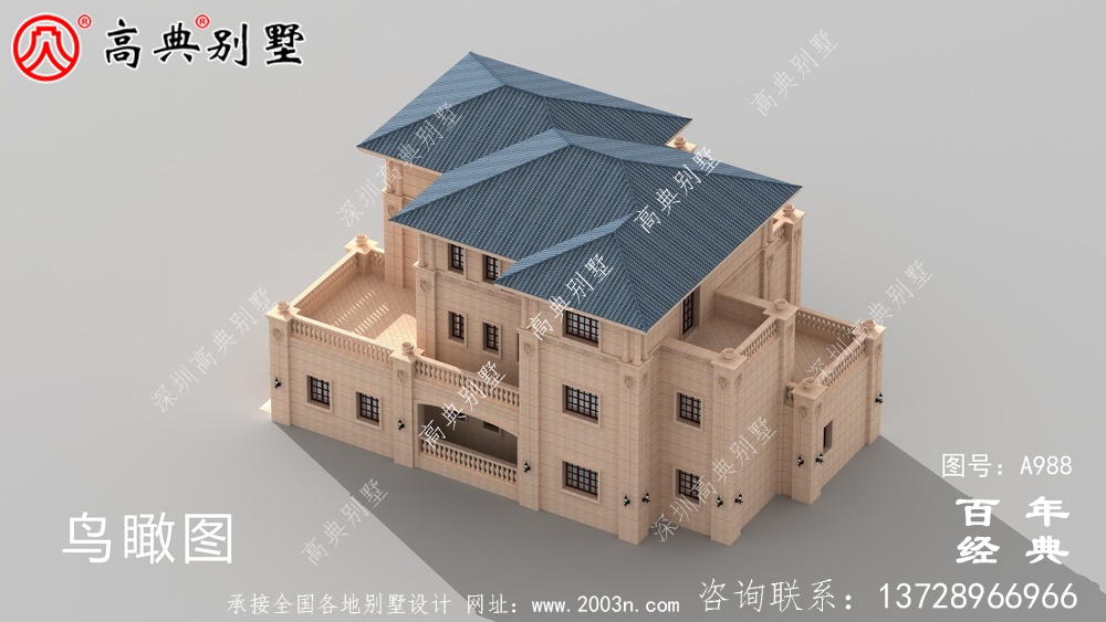 三層復(fù)式歐式別墅設(shè)計圖紙及效果圖_農(nóng)村三層房屋設(shè)計圖