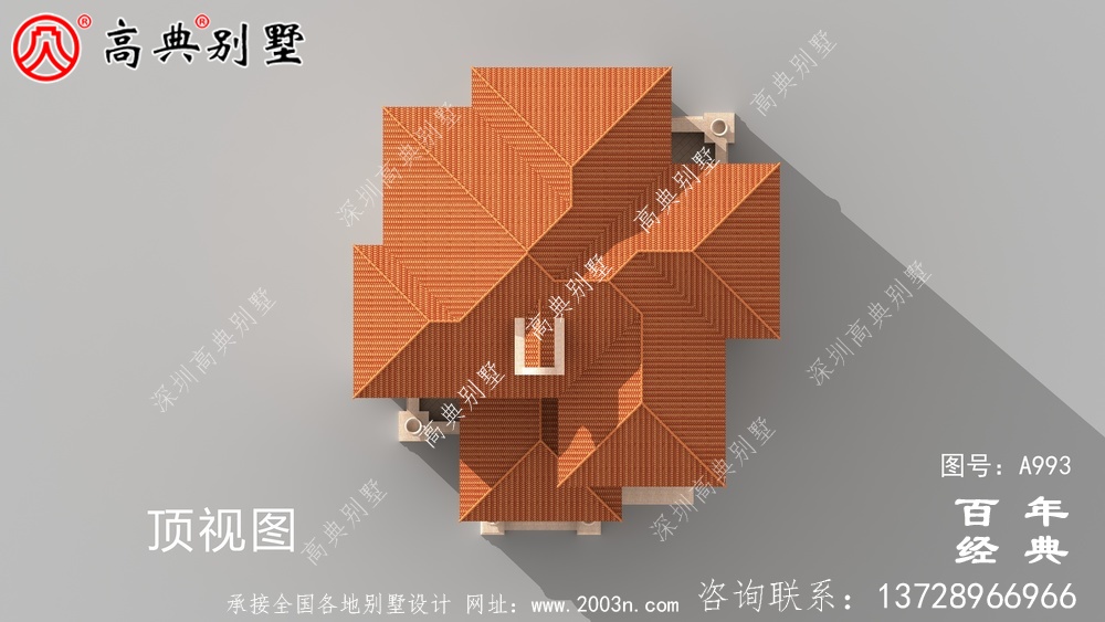 四層歐式復式別墅設計圖施工圖_四層別墅設計圖
