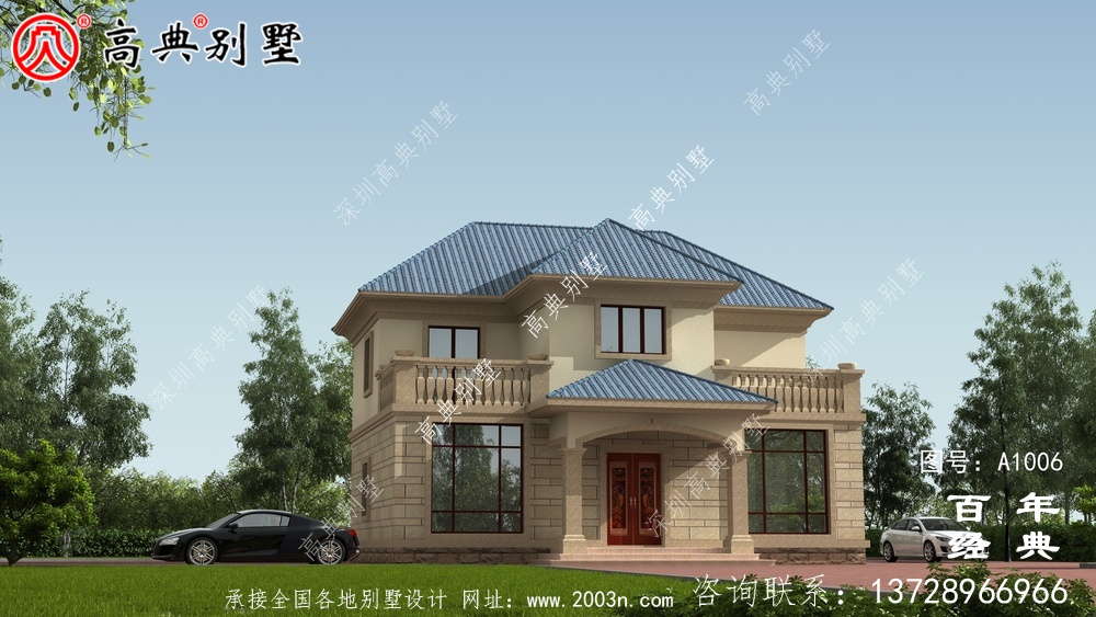 農(nóng)村簡(jiǎn)單兩層別墅設(shè)計(jì)圖紙及效果圖_兩層自建房屋設(shè)計(jì)圖 農(nóng)村簡(jiǎn)單兩層別墅設(shè)計(jì)圖紙及效果圖_兩層自建房屋設(shè)計(jì)圖