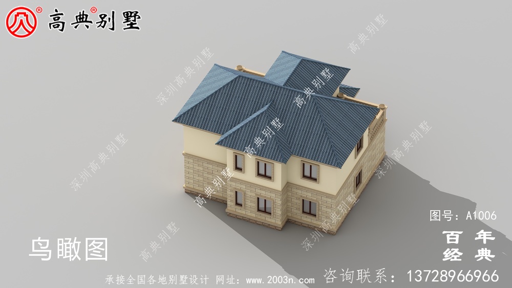 農(nóng)村簡(jiǎn)單兩層別墅設(shè)計(jì)圖紙及效果圖_兩層自建房屋設(shè)計(jì)圖
