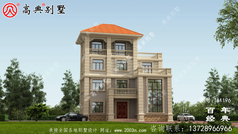新農村復式四層別墅帶露臺設計圖紙__新農村別墅戶型圖設計 新農村復式四層別墅帶露臺設計圖紙__新農村別墅戶型圖設計