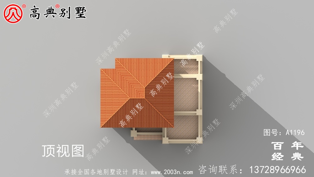 新農村復式四層別墅帶露臺設計圖紙__新農村別墅戶型圖設計