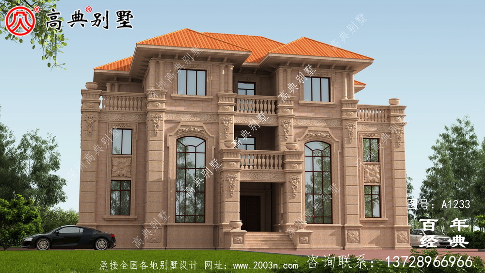 豪華三層復式雙拼大別墅設計工程圖紙_鄉村雙拼別墅自建房設計圖 豪華三層復式雙拼大別墅設計工程圖紙_鄉村雙拼別墅自建房設計圖